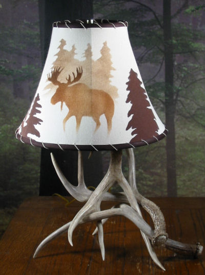 Antler Lamp