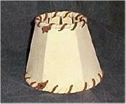 Chamois chandelier shade